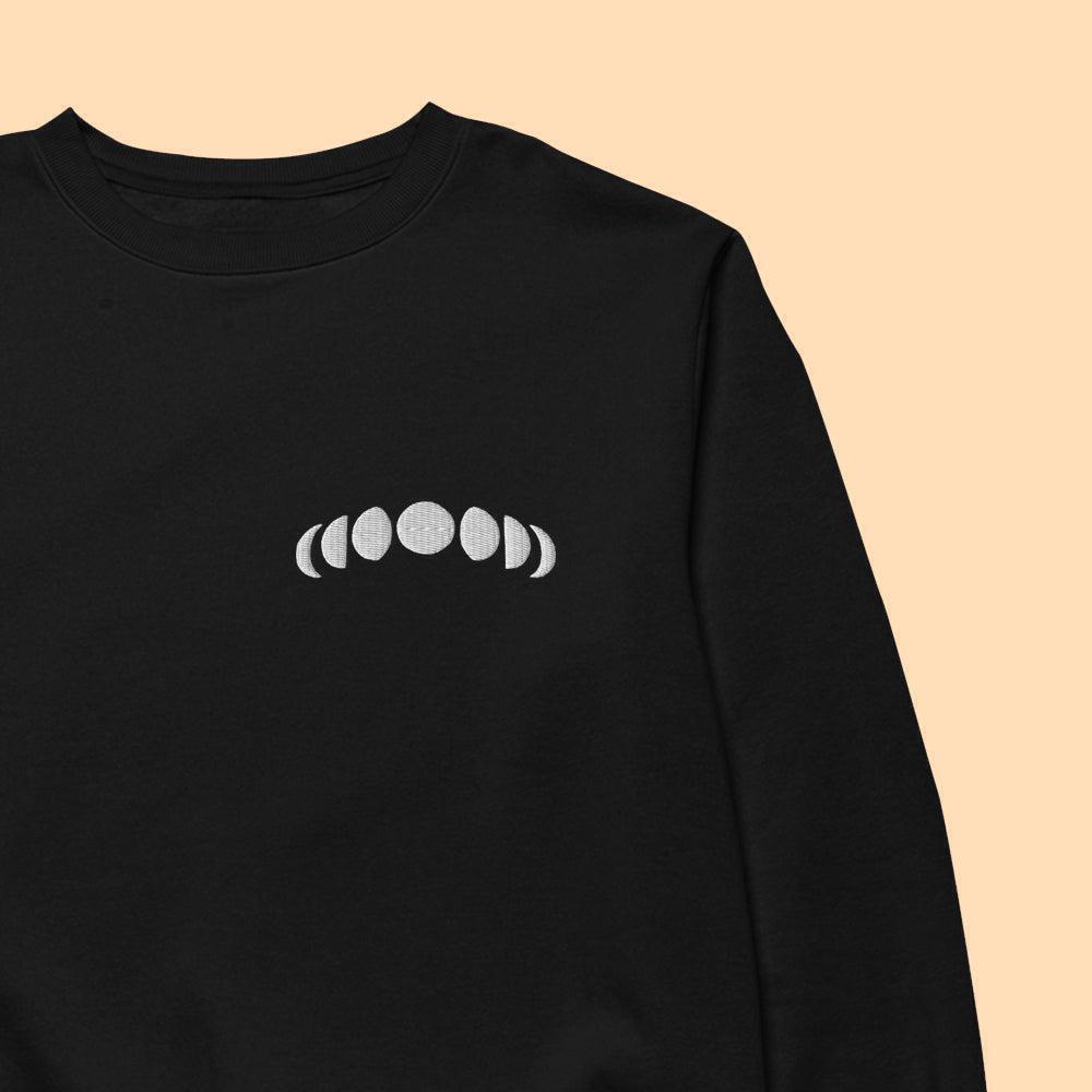 Moon Phases Celestial Astrology Graphic Cozy Unisex Fall Outfit Sweater